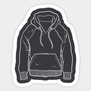 Hoodie Hoodie Sticker